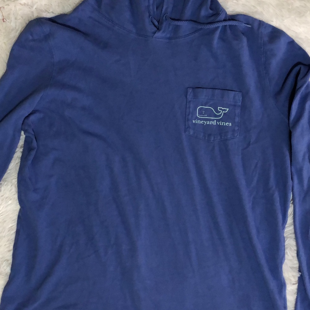 Blue Vineyard Vines Long Sleeve T Sz S
